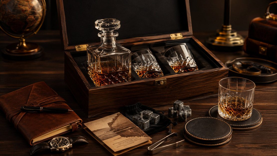 Whisky Geschenkset für Männer: Stilvolle Geschenkidee für besondere Anlässe